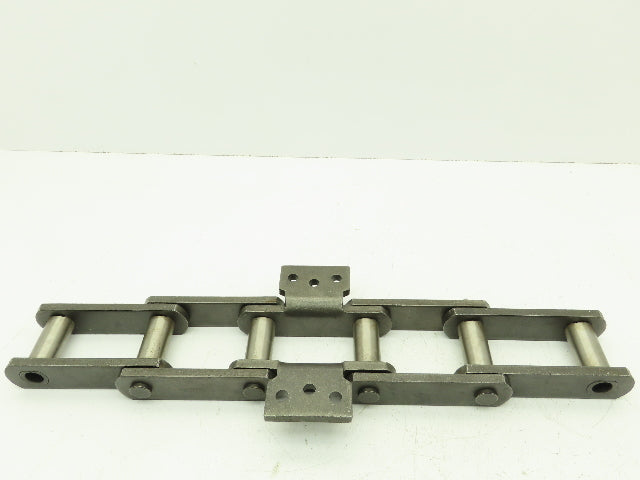 Tsubaki P-5518 Steel Attachment Roller Chain w/Connector Links 4" Pitch