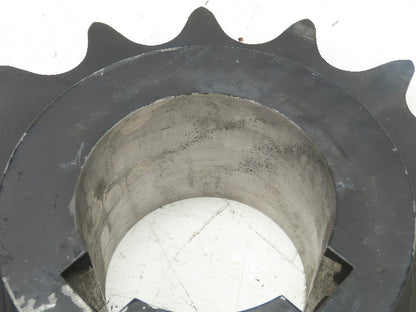 240B16 #240 Steel Roller Chain Sprocket 3" Pitch 16T 4.9" Keyed Bore