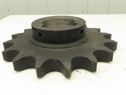 240B16 #240 Steel Roller Chain Sprocket 3" Pitch 16T 4.9" Keyed Bore
