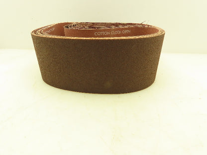 Norton R215 4"x36" Narrow Belt Sandpaper 60 Grit Sanding Belt  Lot of 20