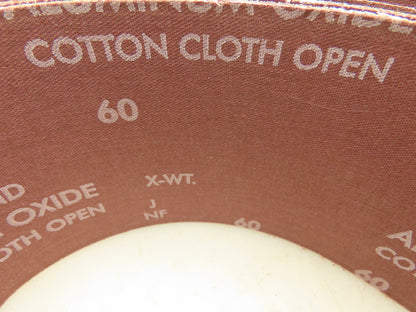 Norton R215 4"x36" Narrow Belt Sandpaper 60 Grit Sanding Belt  Lot of 20