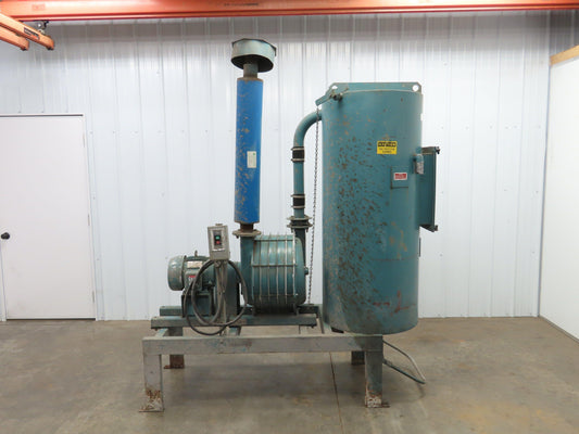 Hoffman T1A05 T-Vac Centrifugal Blower Unit Vacuum T Series Exhauster 5HP 3Ph