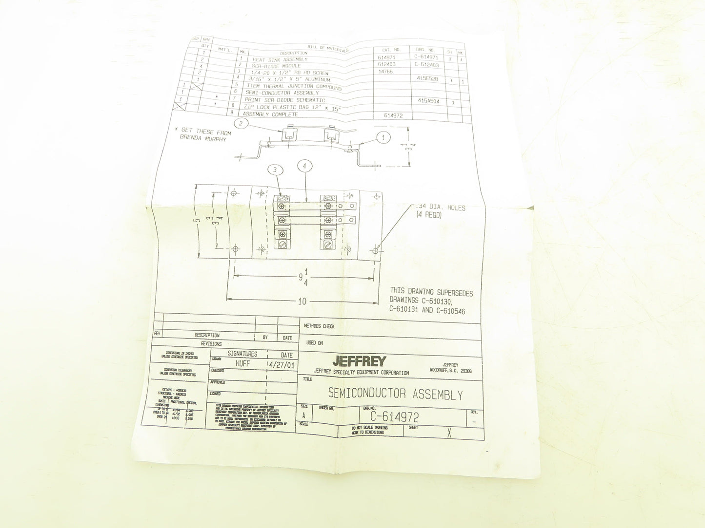 PRX CM421255 SCR Diode Thyristor Module Powerflex Unit