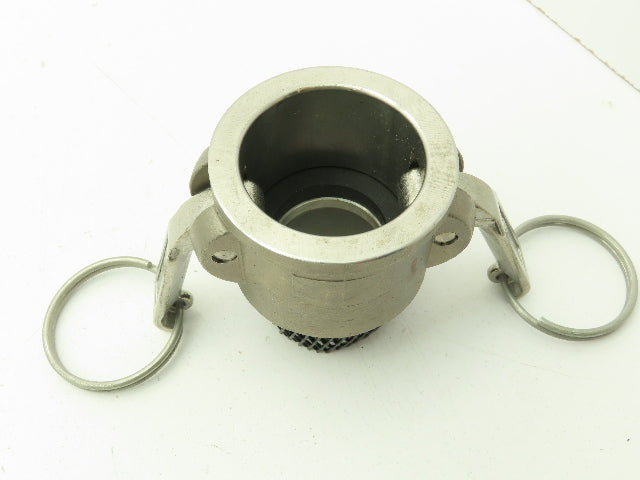 12-B Camlock 1-1/4" Stainless Cam & Groove Female Coupling x Male NPT  Lot of 5