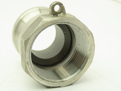 12A Camlock 1-1/4" Stainless Cam & Groove Male Coupling x Female NPT  Lot of 5