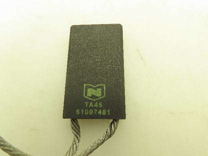 National TA45 Carbon Motor Brushes 1/2x1-1/2x2-1/2" Lot of 4