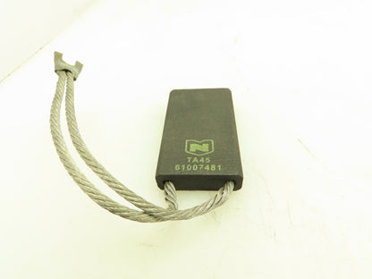 National TA45 Carbon Motor Brushes 1/2x1-1/2x2-1/2" Lot of 4