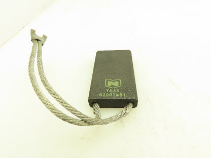 National TA45 Carbon Motor Brushes 1/2x1-1/2x2-1/2" Lot of 4