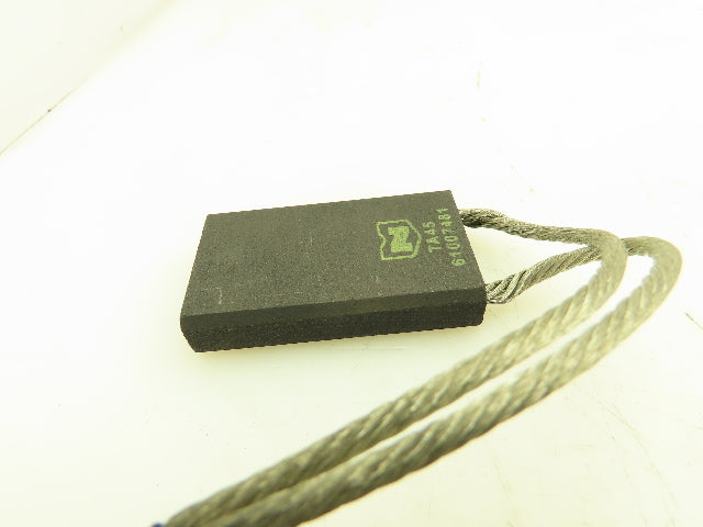 National TA45 Carbon Motor Brushes 1/2x1-1/2x2-1/2" Lot of 4