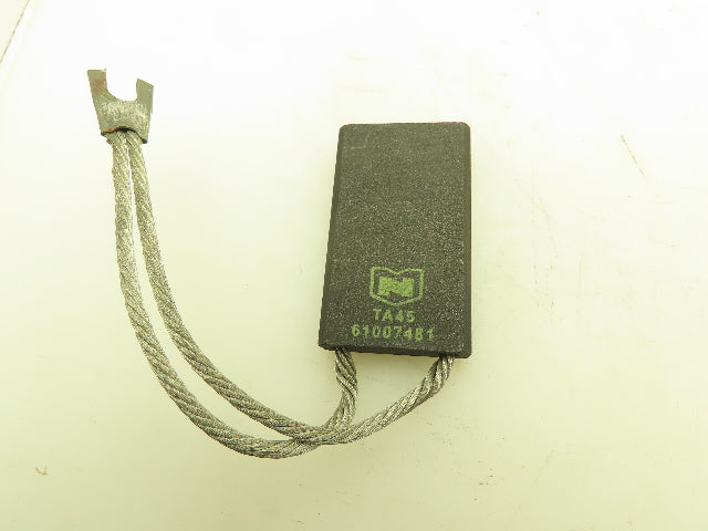 National TA45 Carbon Motor Brushes 1/2x1-1/2x2-1/2" Lot of 4