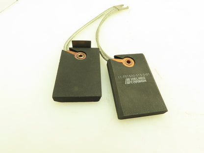 Helwig Carson E35 Carbon Motor Brushes 2 Wafer 3/4x1-1/2x2-1/4" Lot of 3