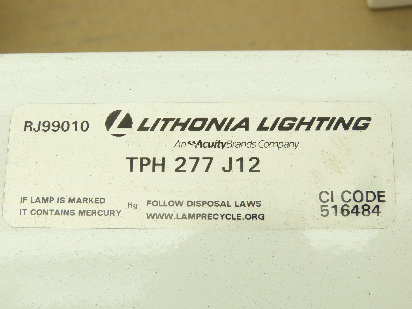 Lithonia Lighting TPH277J12 Fixture Mount Power Hook Light Hanger 277V  Lot of 4