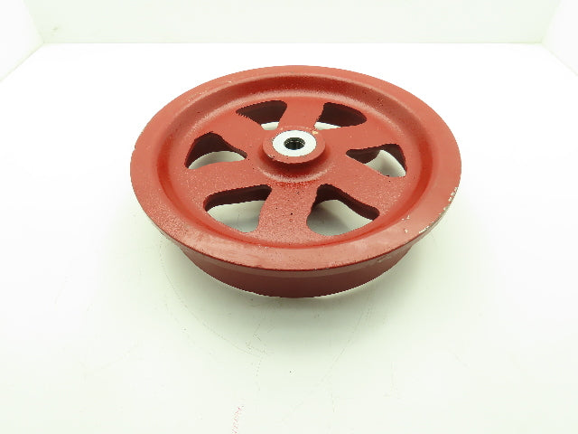 Hamilton WFT 14 Cast Iron Single Flanged Track Wheel 14"x2-3/4"x 1" Bore 3000Lb