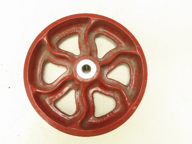 Hamilton WFT 14 Cast Iron Single Flanged Track Wheel 14"x2-3/4"x 1" Bore 3000Lb
