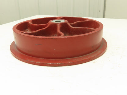 Hamilton WFT 14 Cast Iron Single Flanged Track Wheel 14"x2-3/4"x 1" Bore 3000Lb