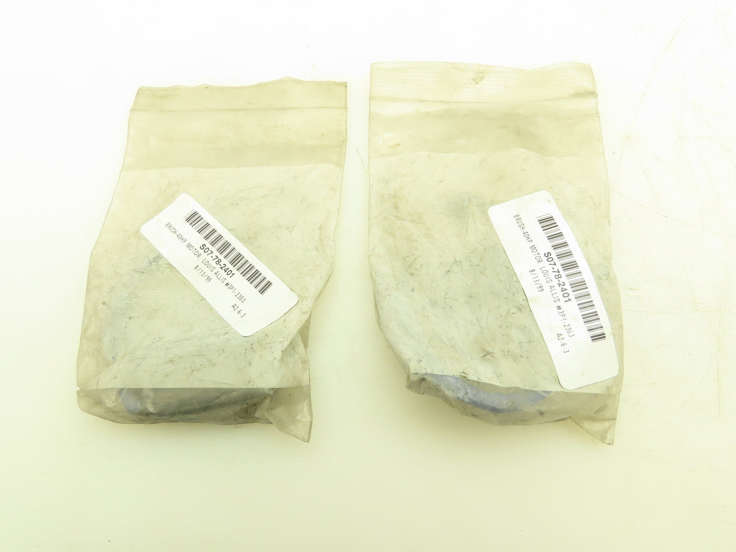 Loui Allis 3P1-2303 Carbon Motor Brushes 3/4x1x1-3/4" 40HP Lot of 2