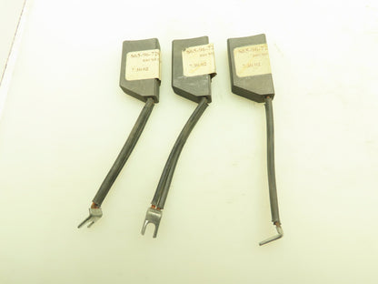 P&H 73Q-10-D1 Carbon Motor Brushes 1/2x1-1/8x2" Lot of 3