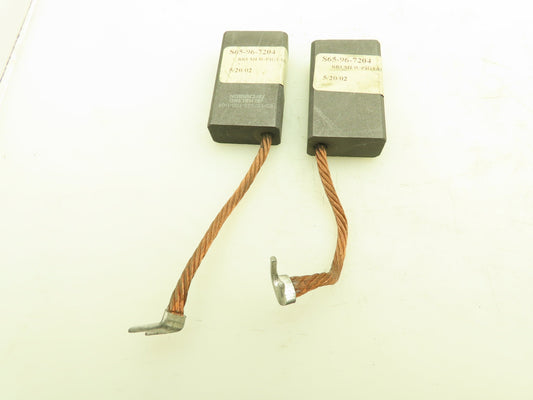 P&H 73F-123-D20 Carbon Motor Brushes 3/4x1-1/2x2-1/2" Lot of 2