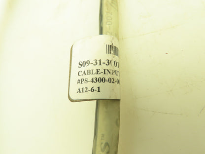 Plus Electro Cam PS-4300-02-002 Connector Cable Input Output 2' Cord 25 Pin