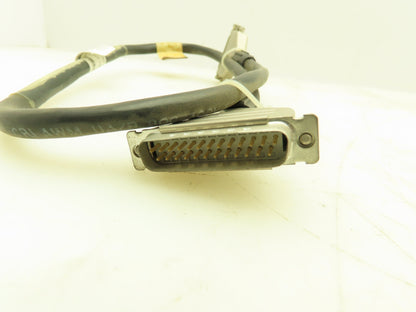 Plus Electro Cam PS-4300-02-002 Connector Cable Input Output 2' Cord 25 Pin