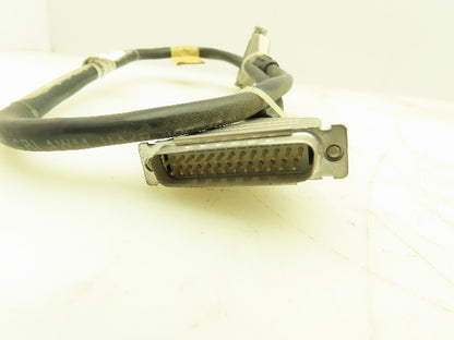 Plus Electro Cam PS-4300-02-002 Connector Cable Input Output 2' Cord 25 Pin