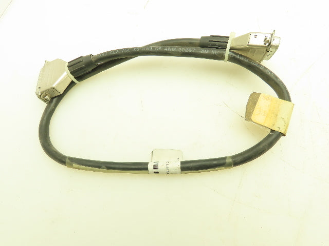 Plus Electro Cam PS-4300-02-002 Connector Cable Input Output 2' Cord 25 Pin