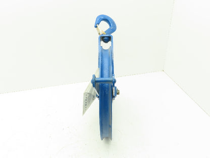 Campbell 3061V Gin Wheel Roofer's Block 12" Pulley Sheave Roller Bushed 1000Lb