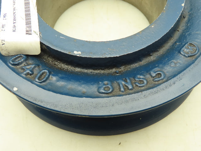 Crosby McKissick Steel Pulley Wire Rope Sheave 8" OD 4" Bore 1" Cable