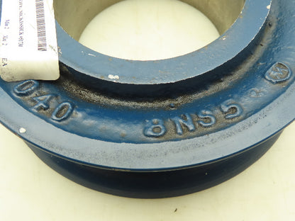 Crosby McKissick Steel Pulley Wire Rope Sheave 8" OD 4" Bore 1" Cable