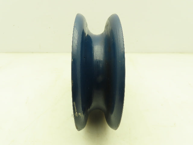 Crosby McKissick Steel Pulley Wire Rope Sheave 8" OD 4" Bore 1" Cable