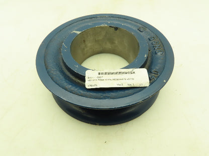 Crosby McKissick Steel Pulley Wire Rope Sheave 8" OD 4" Bore 1" Cable
