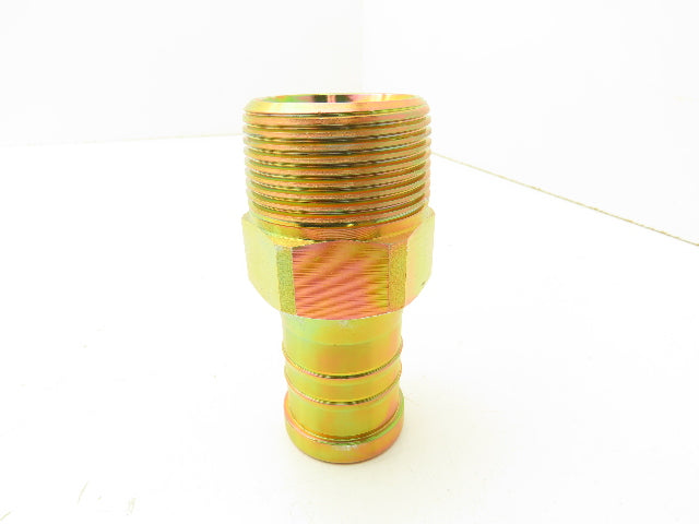 Band-It Idex E04499 Steel Male Hose Nipple 1-1/4" Barb x 1-1/4" NPT   Lot of 12