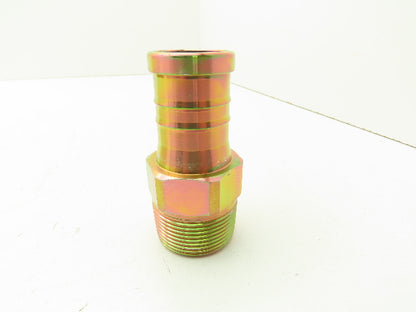 Band-It Idex E04499 Steel Male Hose Nipple 1-1/4" Barb x 1-1/4" NPT   Lot of 12