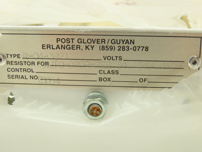 Post Glover R-04-3821 Braking Resistor Bank