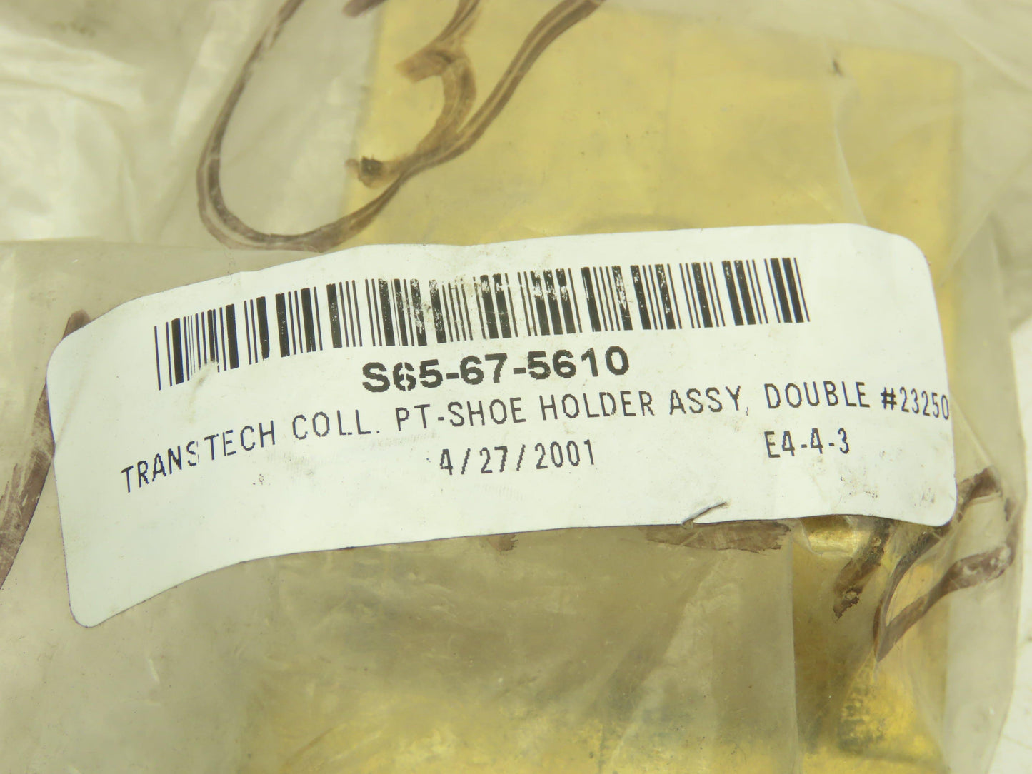 TransTech Current Collector Double Shoe Holder   Lot of 3