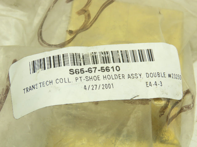 TransTech Current Collector Double Shoe Holder   Lot of 3