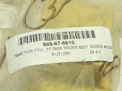 TransTech Current Collector Double Shoe Holder   Lot of 3