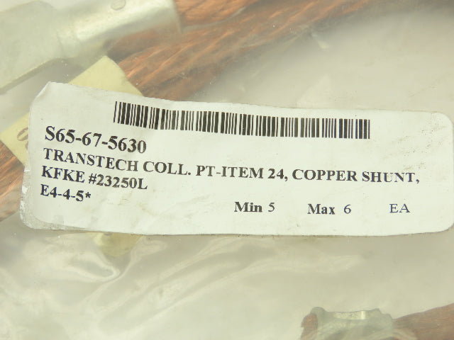 TransTech Current Collector Double Shoe Holder   Lot of 3