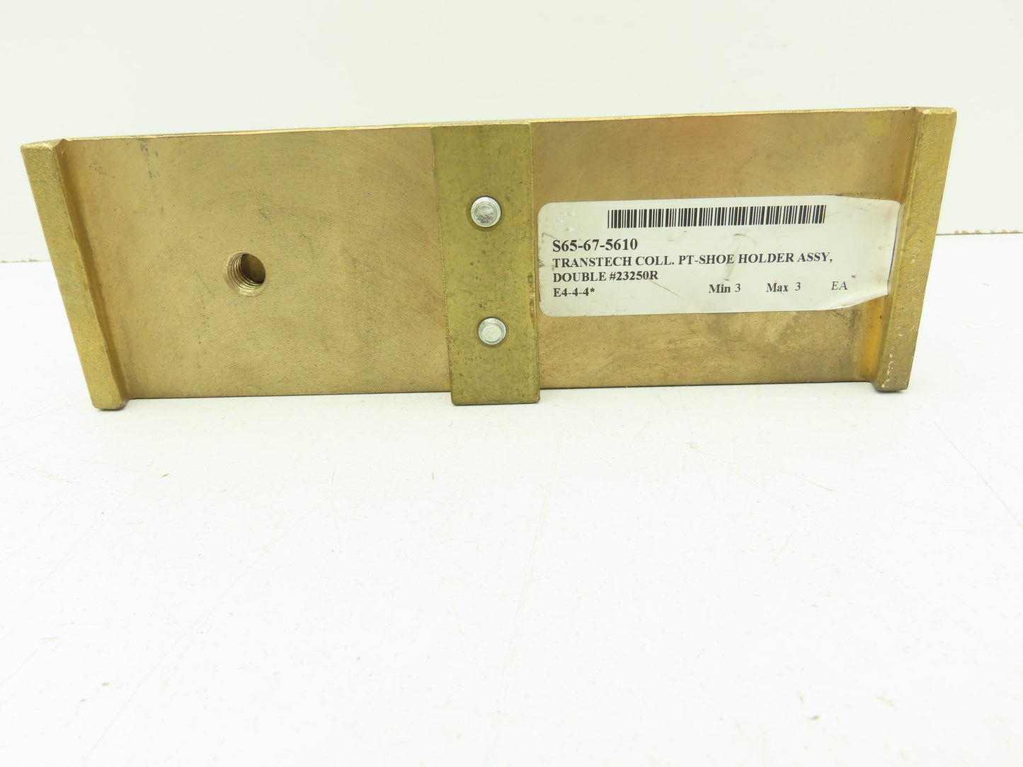 TransTech Current Collector Double Shoe Holder   Lot of 3