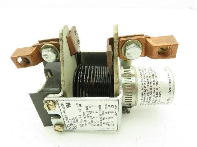 P&H EC&M A0120R Magnetic Overload Dashpot Relay 600V Ser A