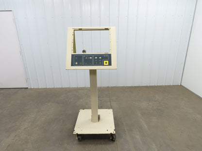 Electrical Enclosure Freestanding Pedestal Operator Station 22" Face 18.5hx24"w