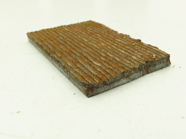 1/4"x 2x3" Carbon Steel Abrasion Resistant Clad Plate Flat Wear Bar  Lot of 50