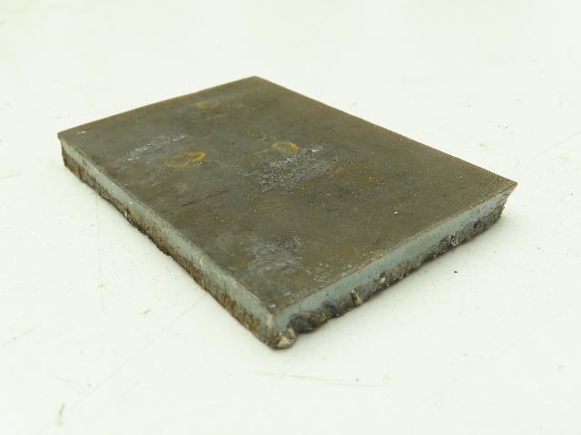 1/4"x 2x3" Carbon Steel Abrasion Resistant Clad Plate Flat Wear Bar  Lot of 50