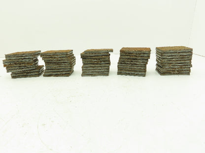 1/4"x 2x3" Carbon Steel Abrasion Resistant Clad Plate Flat Wear Bar  Lot of 50