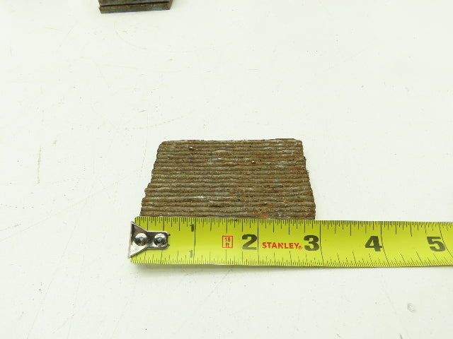 1/4"x 2x3" Carbon Steel Abrasion Resistant Clad Plate Flat Wear Bar  Lot of 75