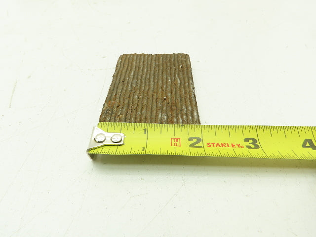1/4"x 2x3" Carbon Steel Abrasion Resistant Clad Plate Flat Wear Bar  Lot of 75