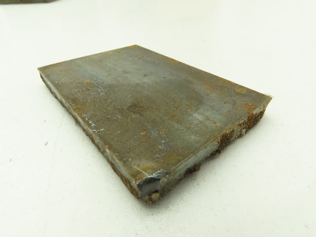 1/4"x 2x3" Carbon Steel Abrasion Resistant Clad Plate Flat Wear Bar  Lot of 75