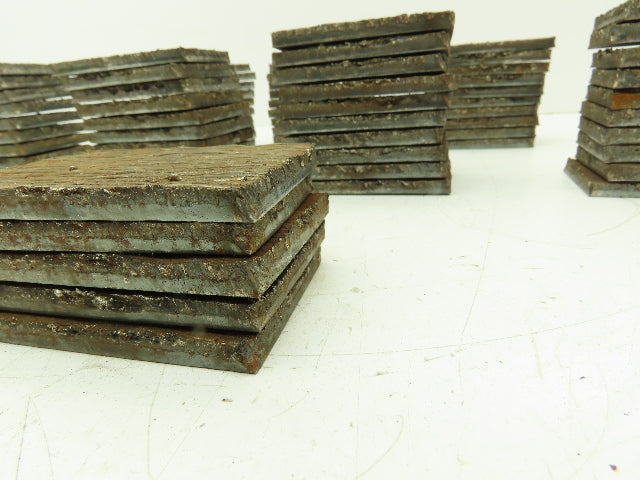 1/4"x 2x3" Carbon Steel Abrasion Resistant Clad Plate Flat Wear Bar  Lot of 75