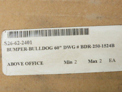 Tapeswitch BDR-250-1524B Safety Switch Bumper 60" Long Dry Contact Bulldog