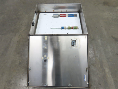Hoffman CSD423610SSR Electrical Enclosure 42x36x10" SS Terminal Block Backplate